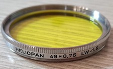 HELIOPAN 49 mm 0,75 LW-1.5 GIALLO per b-nero