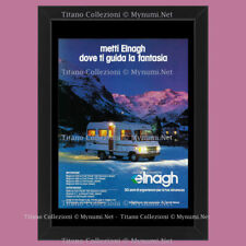 Anni ' 80  * Pubblicità Originale "Elnagh, Metti Elnagh Dove Ti Guida La Fantasi