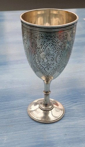 Tazza calice vino - vino, argento