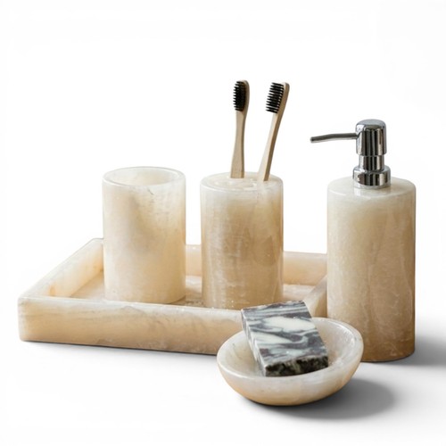 Set bagno pietra naturale - in,