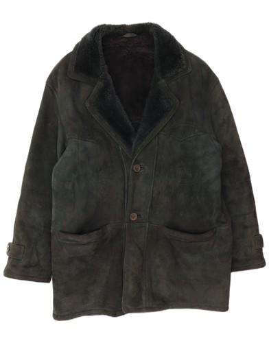 Giacca shearling uomo vintage