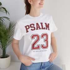 T-shirt grafica Salmo 23