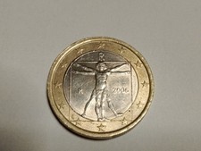 Moneta 1 Euro Italia 2006 uomo