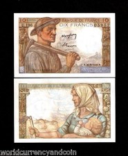 FRANCE 10 FRANCS P99 1949