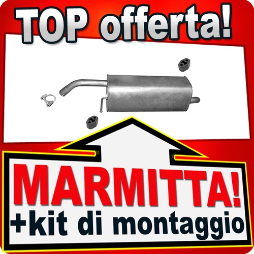 Silenziatore posteriore ford - posteriore,