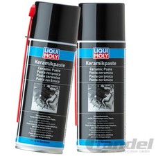 2x 400ml Liqui Moly Pasta Ceramica Spray Lubrificante Pasta di Montaggio Spray