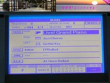 Schermo LCD originale Yamaha