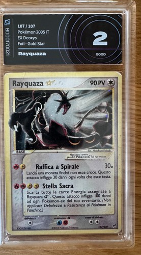 Rayquaza gold star deoxys - rayquaza,