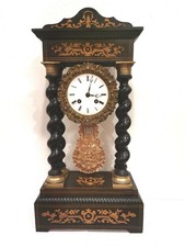 Antico Orologio Pendolo Da Tavolo Impero