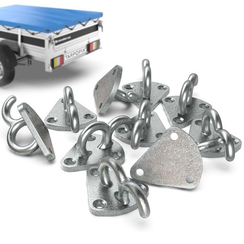 Ganci per telone tre fori - per,