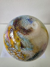 Vaso Di Murano Murrina Foglia