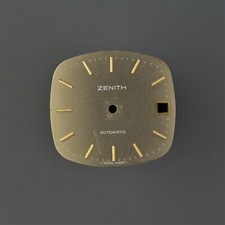 ZENITH Swiss Vintage Dial Quadrante Stellina Oro Second 28,9mm Date Square