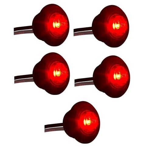 Luce posizione rossa led - di,