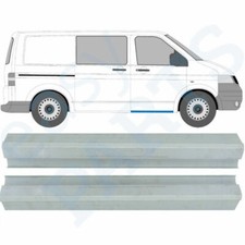 VOLKSWAGEN TRANSPORTER T5 2003-2015 Tôle de Réparation de Seuil / Paire