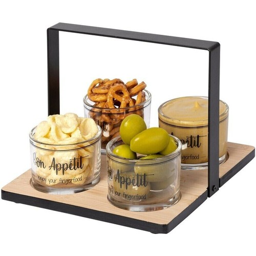 Antipastiera con stand - , in