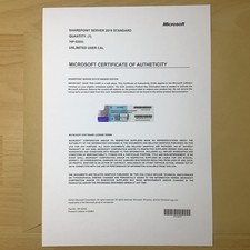 SharePoint Server 2019 Enterprise Edition CAL illimitate 76P-02045