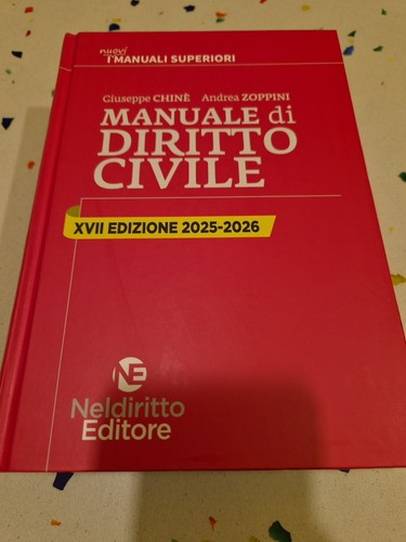 Manuale diritto civile - diritto,