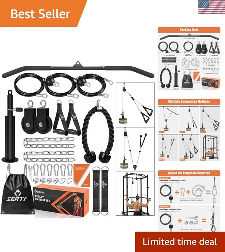 Home gym pulegge system - pulegge,