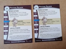 D&D Miniature Lotto 4 Solo Carte