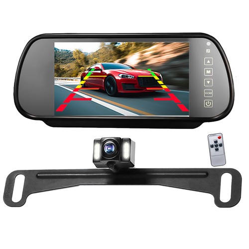 Telecamera backup targa - backup, 7"