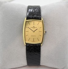 Orologio Automatico Baume Mercier Baumatic in Oro con Cinturino in Pelle Nero