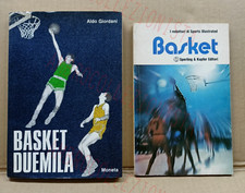 2 Libri Vintage a Tema Basket