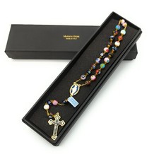 Rosario in vetro di Murano con