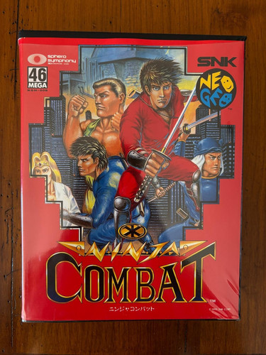 Ninja combat snk neo geo - snk, aes