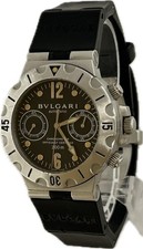 Orologio Uomo Cronografo Automatico Bvlgari Diagono Scuba SCB38S Ottimo A4853