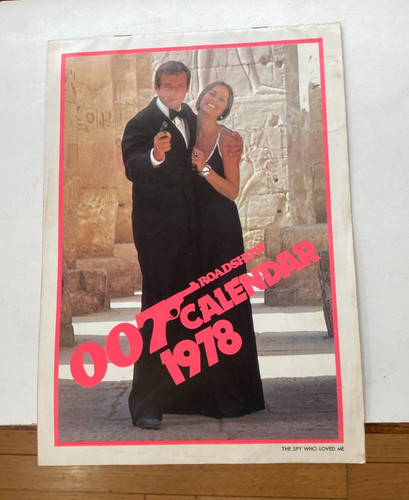 007 james bond calendario - james, 1978