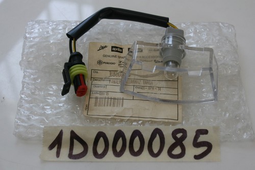 Luce targa license - targa, plate