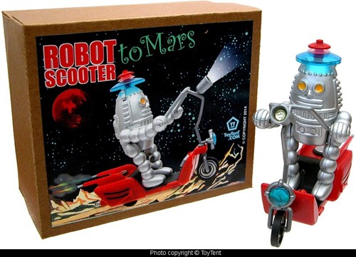 Robot scooter mars - robot, to