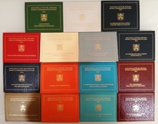 2 Euro Commemorativi Vaticano Fdc dal 2011 al 2022