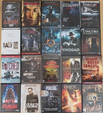 Lotto 20 DVD FILM HORROR ORRORE PAURA Craven Raimi Romero King EDIZIONI ITALIANE