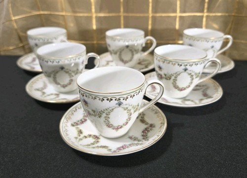 Antico set tazzine e - (6),