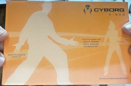 Cartolina cyborg disco - cartolina,