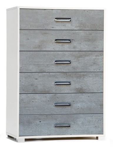 Cassettiera legno con 6 - con,
