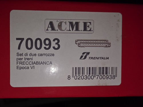 Acme 70093 set - due, carrozze