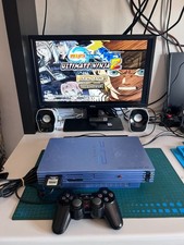 sony playstation ps2 AQUA blue