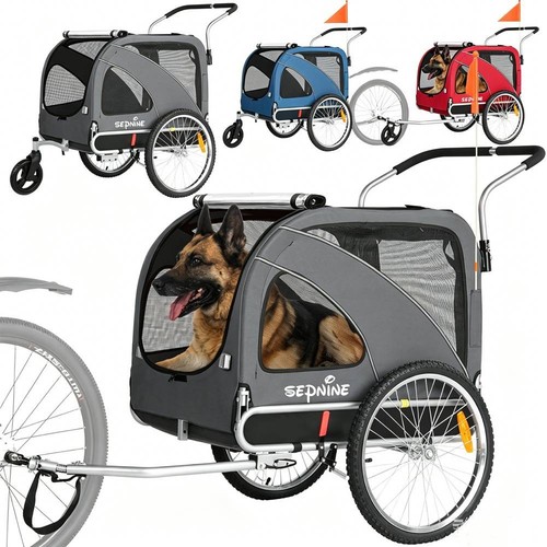 Rimorchio per bicicletta per