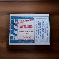 JUVENTUS AVELLINO 1980/81
