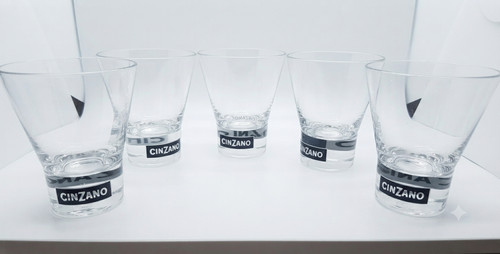 Cinzano bicchieri in vetro - 5,