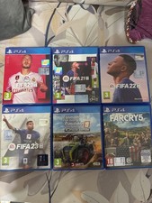 giochi play station 4 ,vendo per inutilizzo fifa 20,21,22,23 ,farming19,farcry 5