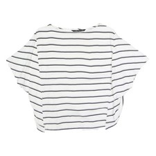 ZARA Maglietta Oversize Bianca