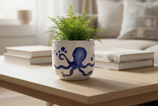 Vaso Ceramica Dipinto a Mano