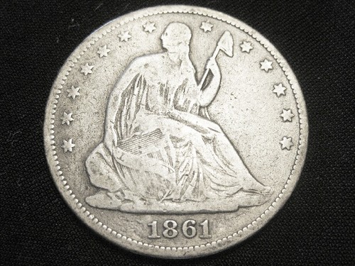 Mezzo dollaro liberty - dollaro, 1861
