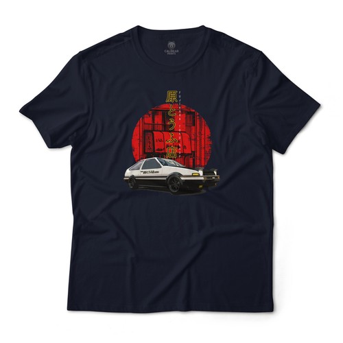 Shirt grafica auto - auto, initial-d