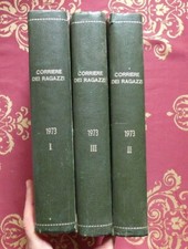 Corriere dei Ragazzi 1973 Anno II annata completa 3 volumi