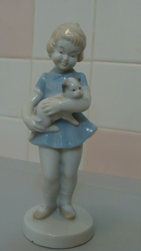 Statuina vintage porcellana - statuina,