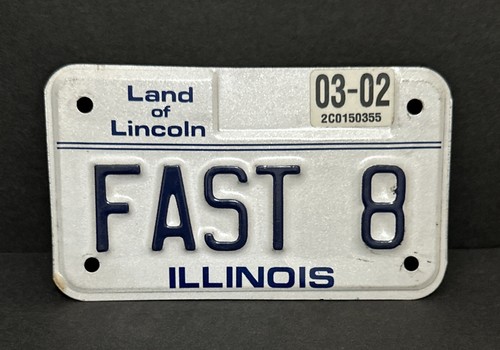 Illinois motorcycle vanity - illinois,